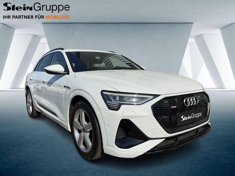 Gebraucht Audi e-tron S-Line 230 kW (313 PS) 2021 Weiß SUV