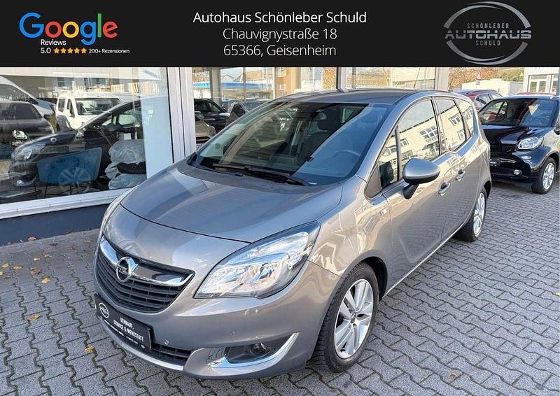 Grau Gebraucht 2015 Opel Meriva Style Van / Kleinbus | 10.490 € (Etwas zu teuer) - Bild 1/4