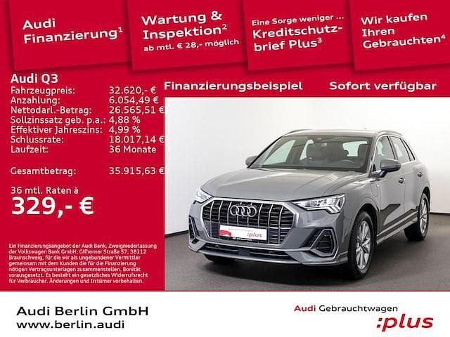Chronosgrau metallic Gebraucht 2022 Audi Q3 Ambiente SUV | 32.620 € (Fairer Preis) - Bild 1/3