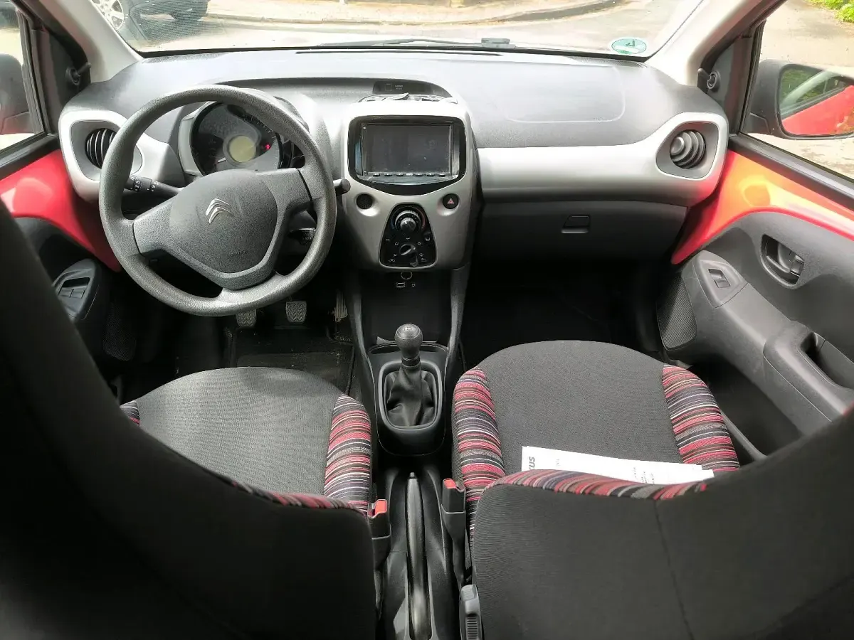 Gebraucht Citroën C1 Feel 68 PS (50 kW) 2015 Rot Kleinwagen