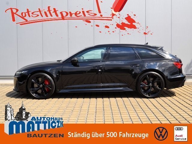 Schwarz Gebraucht 2022 Audi RS6 Ambiente Kombi | 133.640 € - Bild 1/4