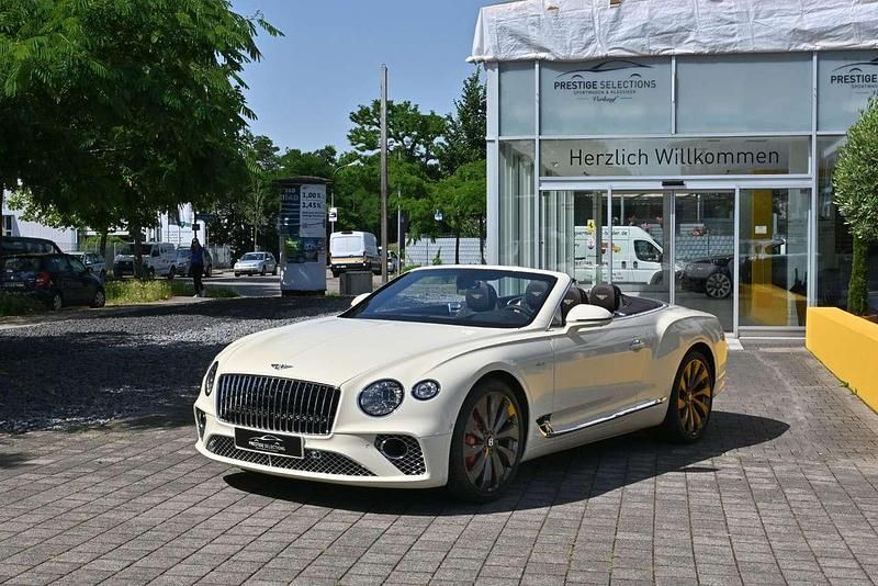 Old british white Neu 2024 Bentley Continental GT Convertible Cabrio | 309.000 € - Bild 1/4