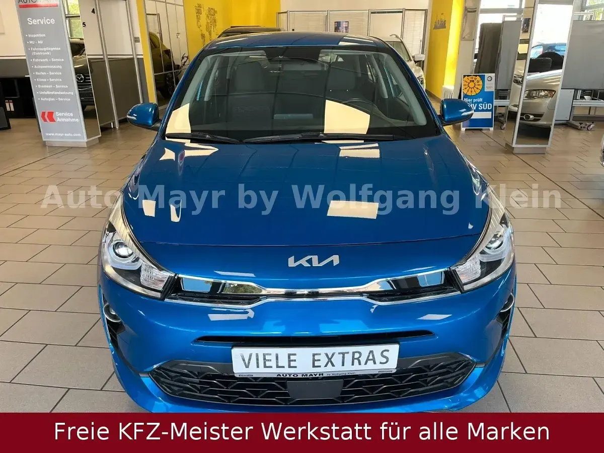Gebraucht Kia Rio Vision 101 PS (74 kW) 2023 Blau Kleinwagen