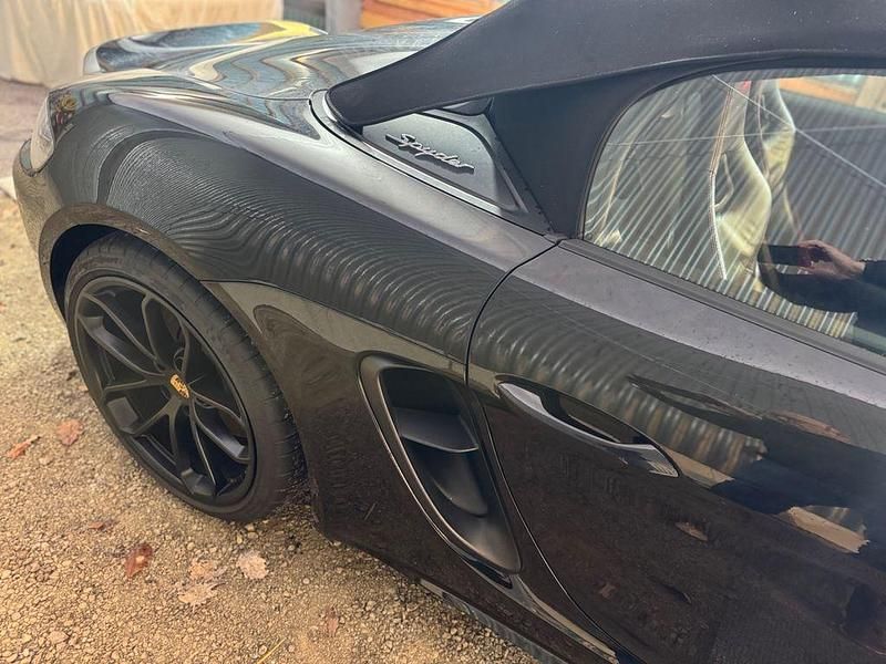 Gebraucht Porsche 718 Spyder 420 PS (308 kW) 2020 Schwarz Cabrio