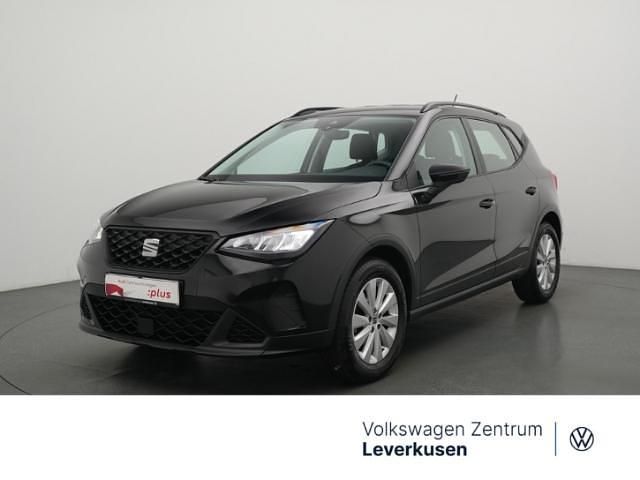 Gebraucht Seat Arona Reference 95 PS (69 kW) 2023 Schwarz / midnightblack (metallic) SUV