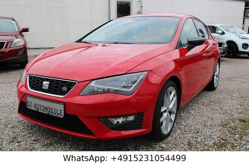 Rot Gebraucht 2014 Seat Leon FR Limousine | 6.950 € (Fairer Preis) - Bild 1/4