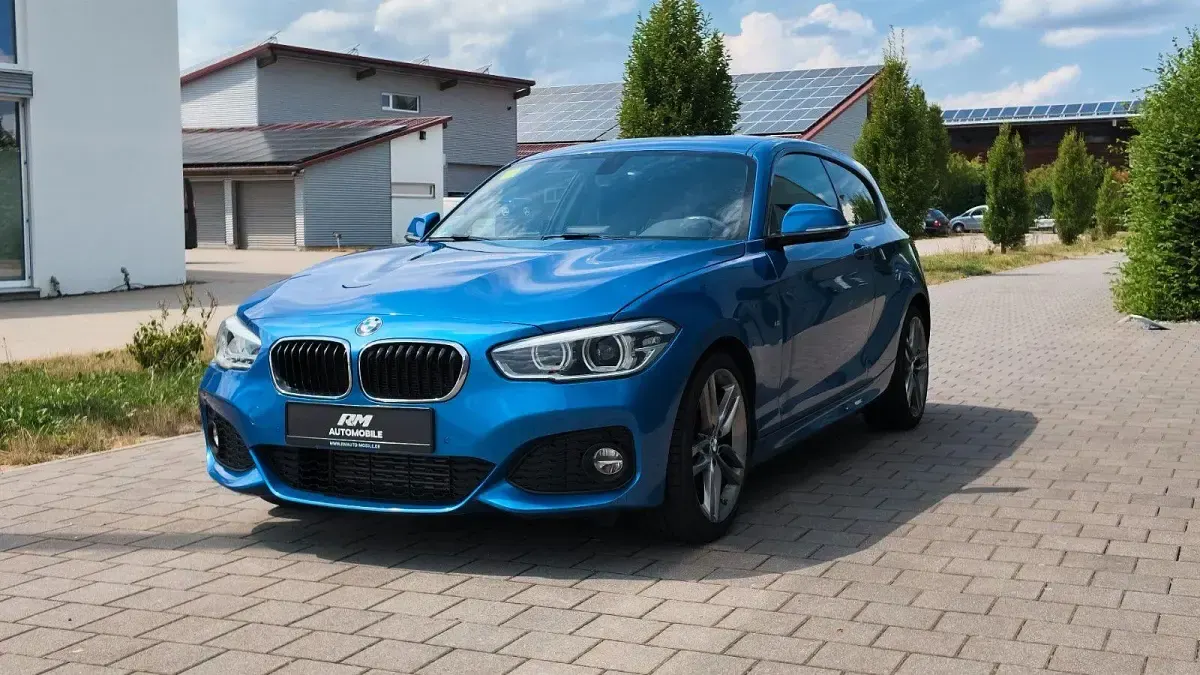 Gebraucht BMW 118 M Sport 136 PS (100 kW) 2016 Blau Kleinwagen
