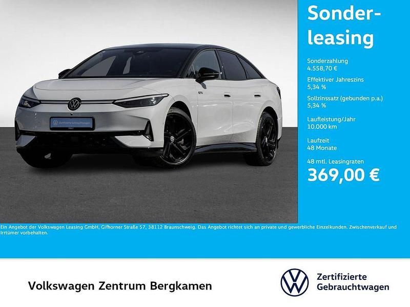 Gletscherweiß metallic Gebraucht 2024 VW ID.7 GTX Limousine | 47.411 € (Guter Preis) - Bild 1/3