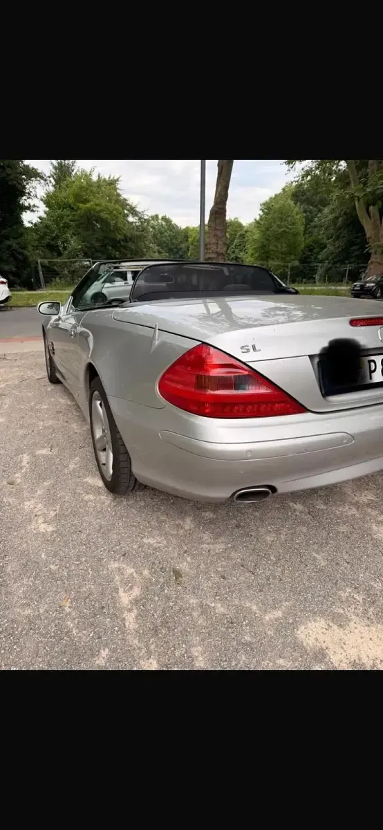 Gebraucht Mercedes SL350 245 PS (180 kW) 2003 Schwarz Cabrio