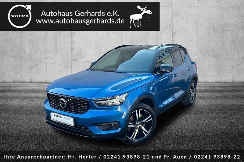 Blau Gebraucht 2020 Volvo XC40 R-Design SUV | 33.111 € (Etwas zu teuer) - Bild 1/4