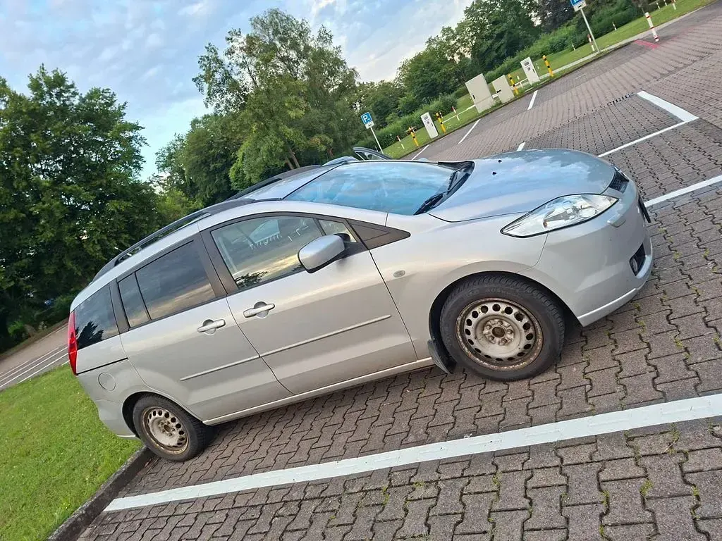 Gebraucht Mazda 5 143 PS (105 kW) 2007 Silber Van / Kleinbus