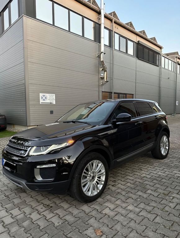 Schwarz Gebraucht 2017 Land Rover Range Rover evoque HSE SUV | 19.850 € (Teuer) - Bild 1/4