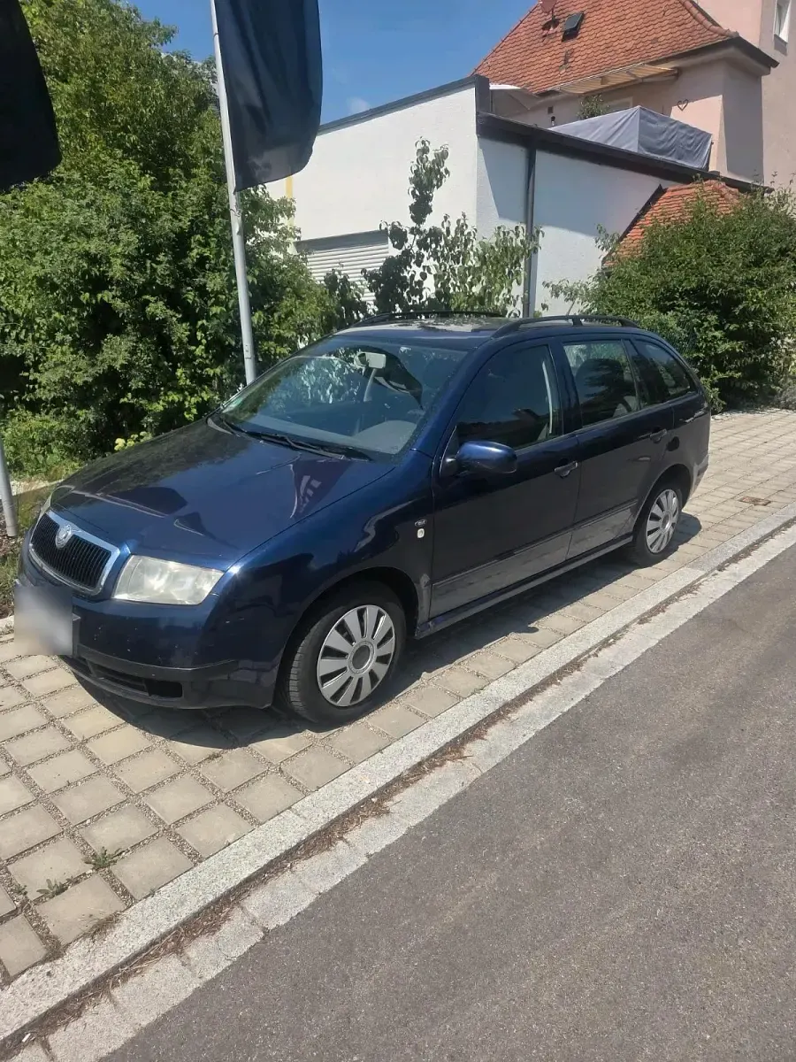 Gebraucht Skoda Fabia 101 PS (74 kW) 2002 Blau Kombi