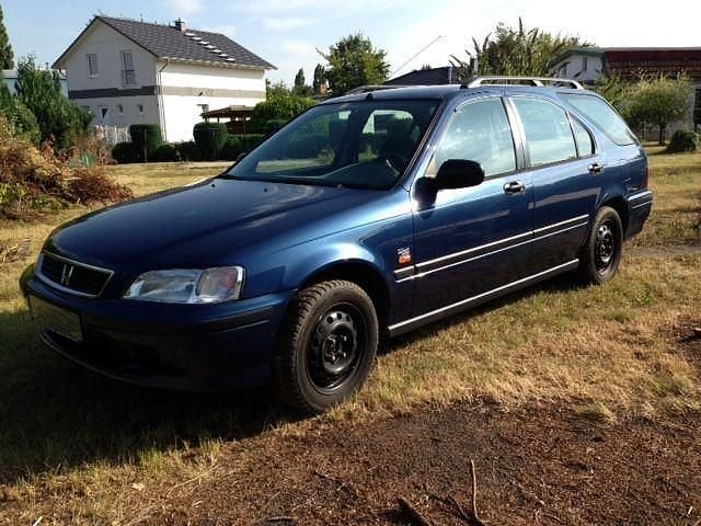 Blau metallic Gebraucht 1998 Honda Civic Kombi | 2.000 € - Bild 1/4
