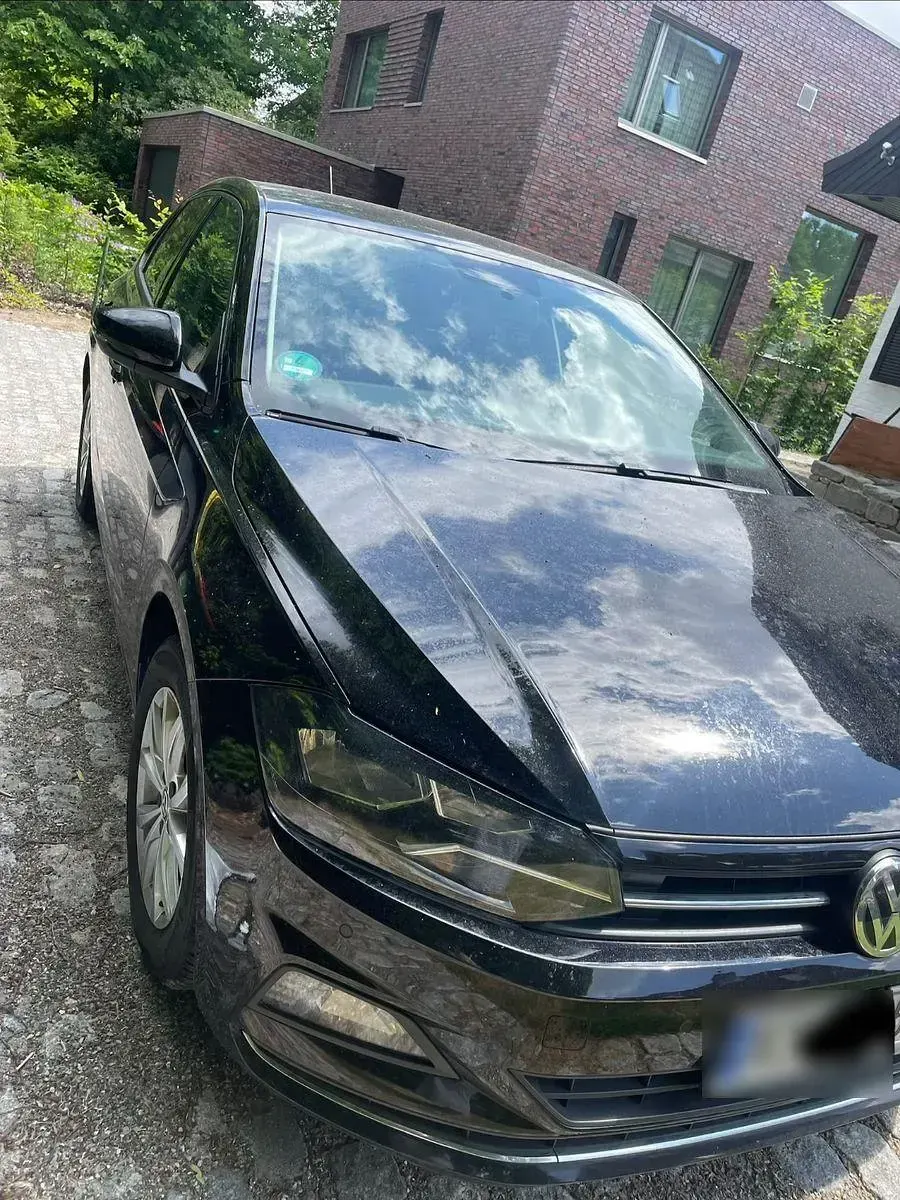 Gebraucht VW Polo Highline 95 PS (69 kW) 2018 Schwarz Kleinwagen