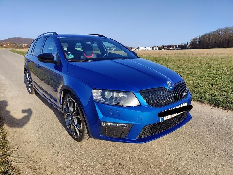 Gebraucht Skoda Octavia RS 184 PS (135 kW) 2016 Blau Kleinwagen