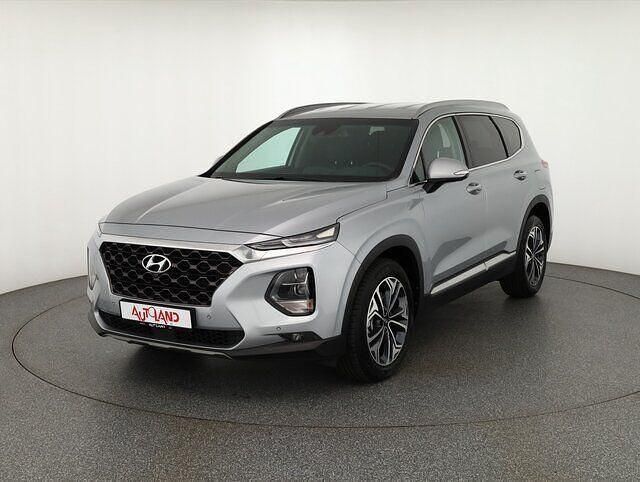 Silber Gebraucht 2019 Hyundai Santa Fe Premium SUV | 29.990 € (Teuer) - Bild 1/2