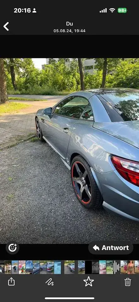 Gebraucht Mercedes SLK250 204 PS (150 kW) 2011 Cabrio