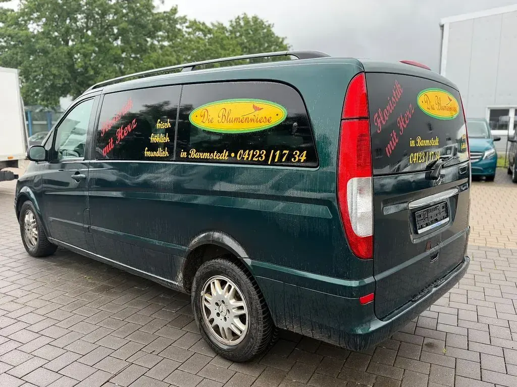 Gebraucht Mercedes Viano 150 PS (110 kW) 2007 Grün Van / Kleinbus