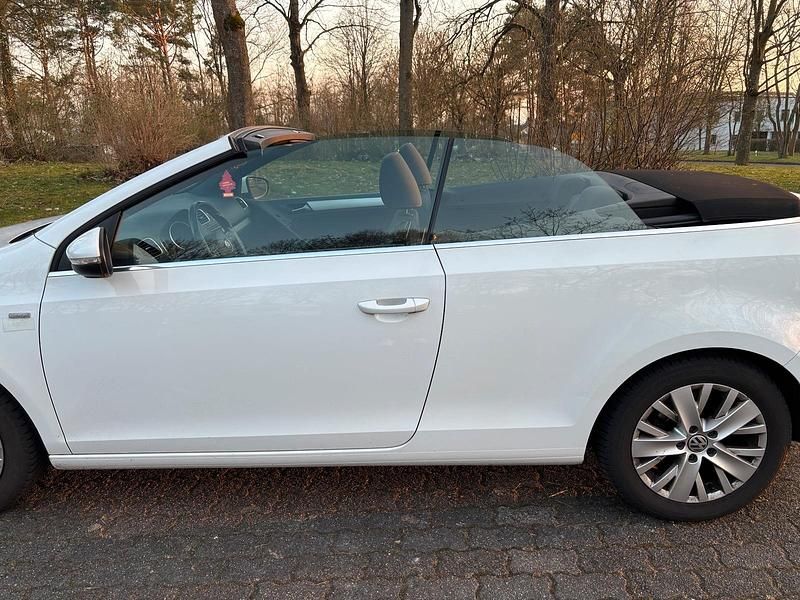 Gebraucht VW Golf Cabriolet 122 PS (89 kW) 2013 Weiß Cabrio