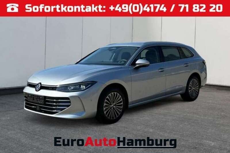Oyster silver metallic/silber Neu 2025 VW Passat Elegance Kombi | 38.480 € (Guter Preis) - Bild 1/4