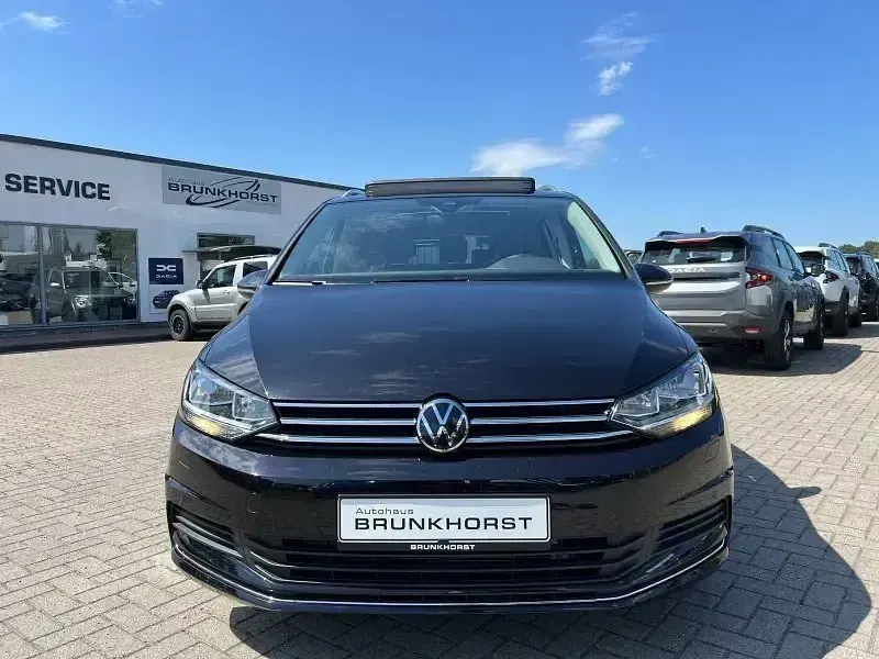Gebraucht VW Touran Goal 150 PS (110 kW) 2025 Schwarz (deep black perleffekt) Van / Kleinbus