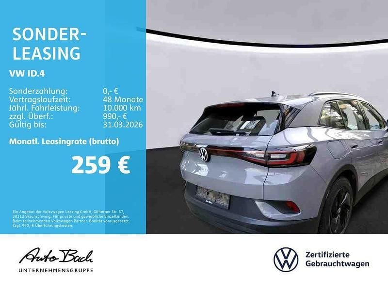 Gebraucht VW ID.4 Pure 108 kW (148 PS) 2022 Grau SUV