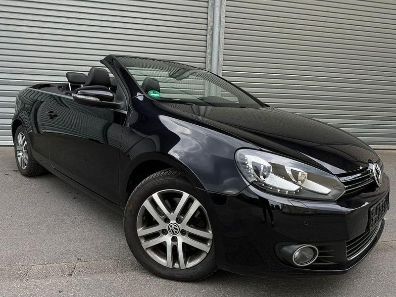 Schwarz Gebraucht 2012 VW Golf Cabriolet Exclusive Cabrio | 11.200 € (Fairer Preis) - Bild 1/4