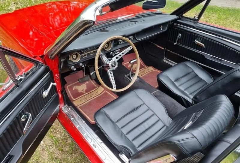 Gebraucht Ford V8 200 PS (147 kW) 1965 Rot Cabrio