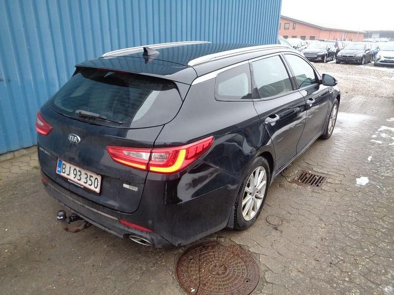 Gebraucht Kia Optima Edition 7 141 PS (103 kW) 2017 Schwarz Kombi