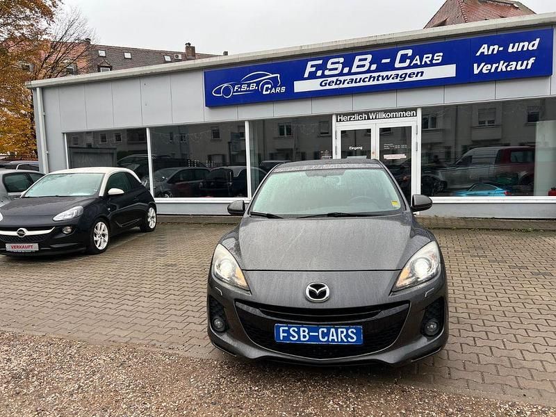 Grau Gebraucht 2012 Mazda 3 Sports-Line Limousine | 6.100 € (Fairer Preis) - Bild 1/4