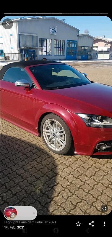 Rot Gebraucht 2013 Audi TT Roadster Cabrio | 20.000 € (Guter Preis) - Bild 1/4