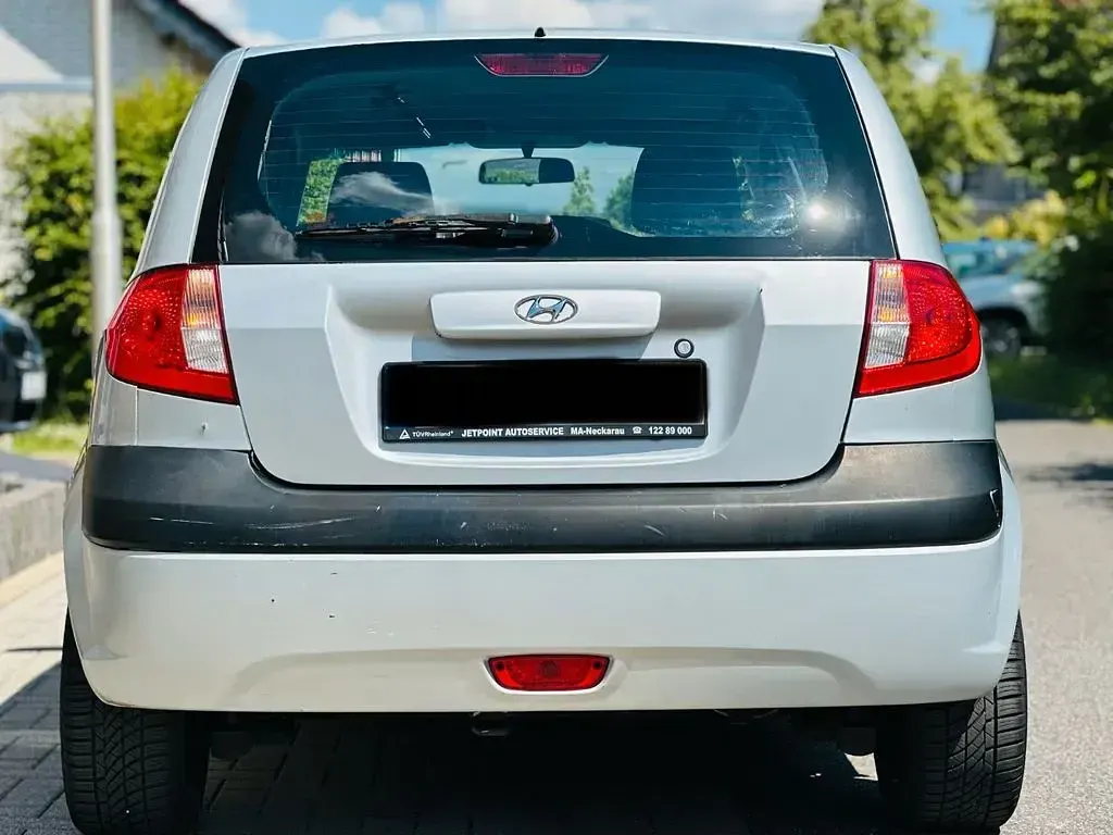 Gebraucht Hyundai Getz 97 PS (71 kW) 2007 Silber Kleinwagen