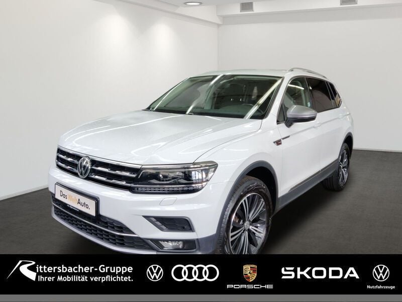 Weiß Gebraucht 2019 VW Tiguan Allspace Highline SUV | 27.900 € (Fairer Preis) - Bild 1/4