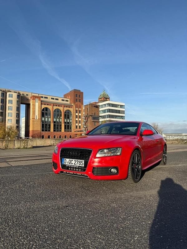 Rot Gebraucht 2008 Audi A5 Coupé | 6.666 € (Superpreis) - Bild 1/4