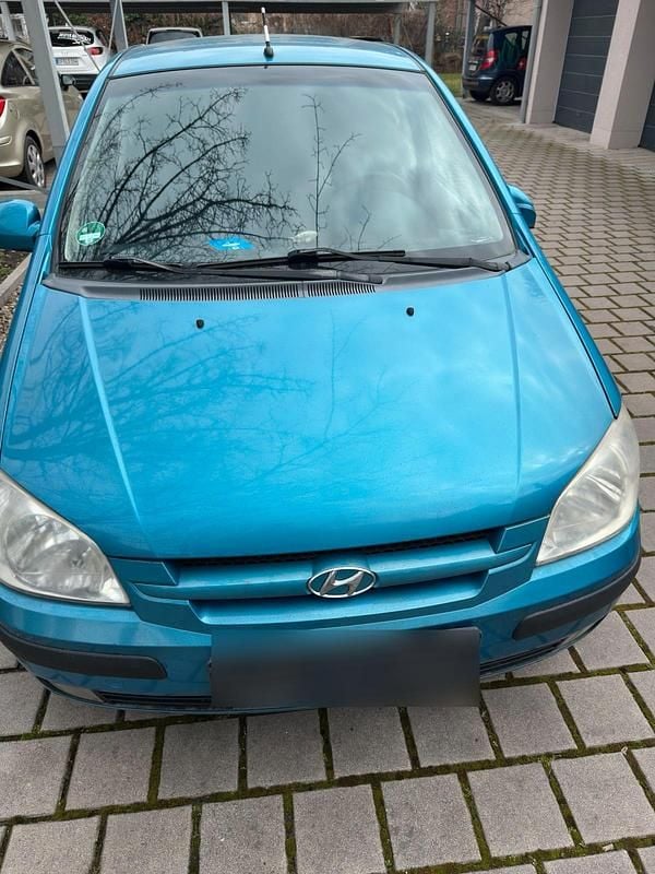 Gebraucht Hyundai Getz 63 PS (46 kW) 2003 Blau Kleinwagen