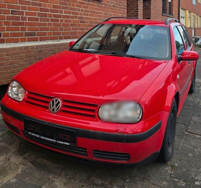 Rot Gebraucht 2001 VW Golf IV Kombi | 700 € (Superpreis) - Bild 1/4