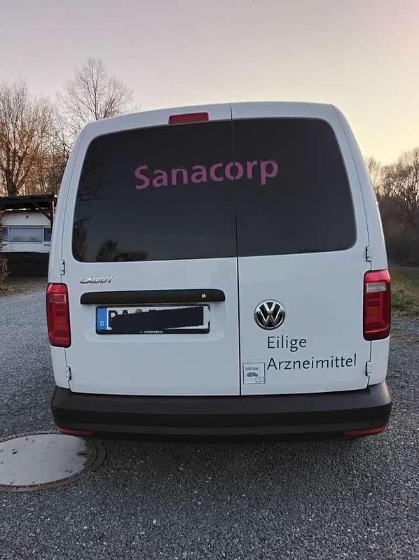 Gebraucht VW Caddy Maxi 102 PS (75 kW) 2019 Weiß Van / Kleinbus