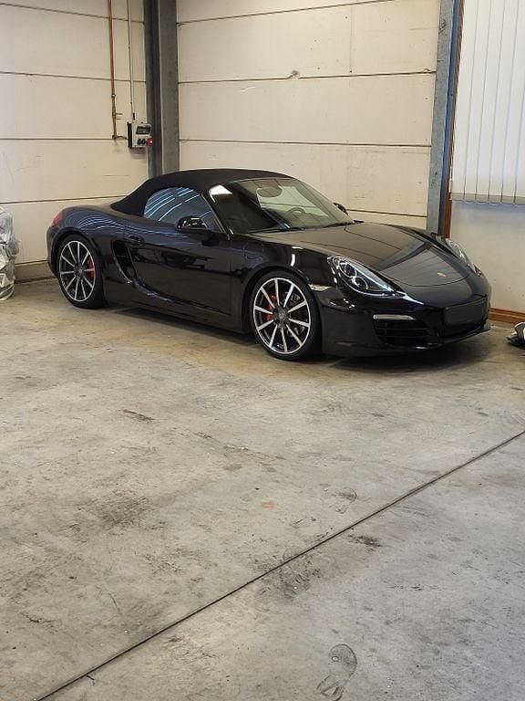Schwarz Gebraucht 2014 Porsche Boxster S Cabrio | 48.700 € (Superpreis) - Bild 1/4