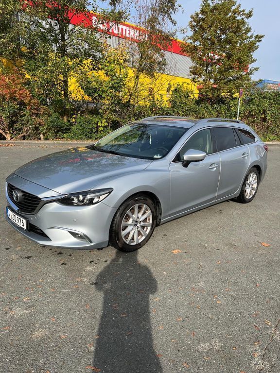 Grau Gebraucht 2015 Mazda 6 Exclusive-Line Kombi | 7.500 € (Guter Preis) - Bild 1/4