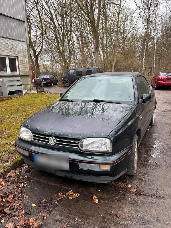 Gebraucht VW Golf Cabriolet 90 PS (66 kW) 1995 Grün Cabrio