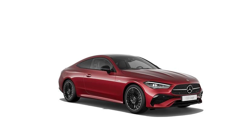 Manufaktur patagonienrot metallic Neu 2025 Mercedes CLE300 Coupé | 78.088 € (Superpreis) - Bild 1/4