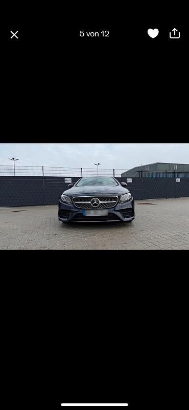 Blau Gebraucht 2018 Mercedes E300 AMG Coupé | 28.000 € (Guter Preis) - Bild 1/4
