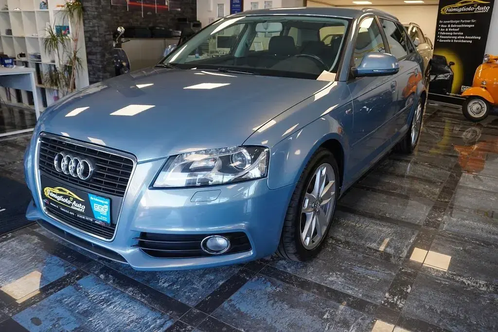 Gebraucht Audi A3 Ambition 125 PS (91 kW) 2009 Blau Kleinwagen