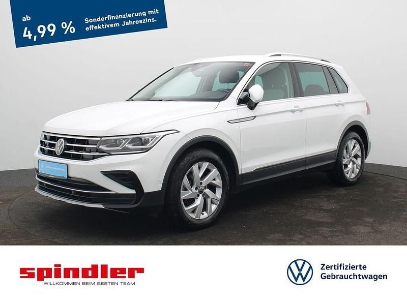 Pure white Gebraucht 2023 VW Tiguan IQ Drive SUV | 29.660 € (Guter Preis) - Bild 1/3