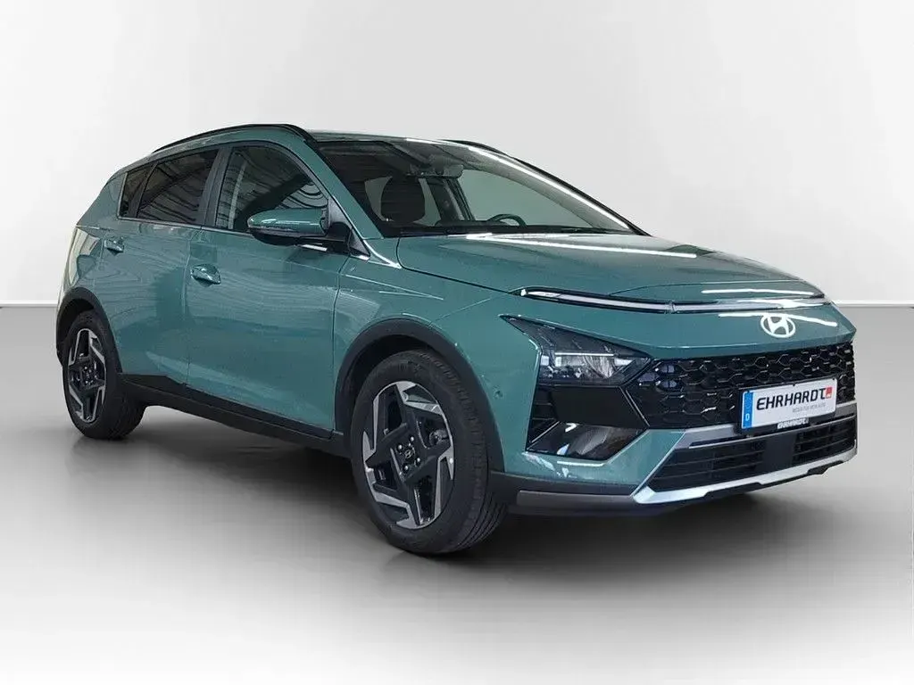 Gebraucht Hyundai Bayon Prime 101 PS (74 kW) 2024 Mangrove green mineraleffekt SUV
