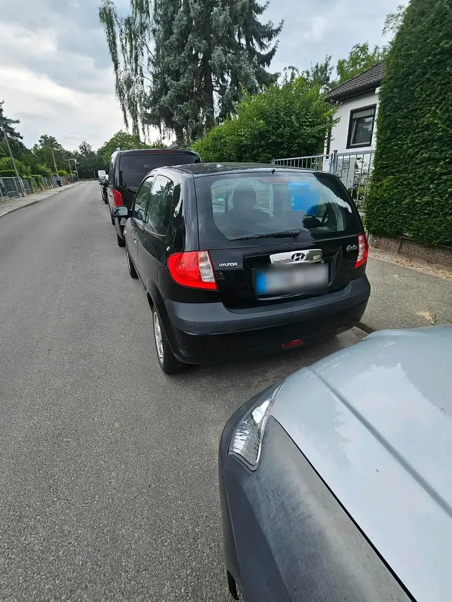 Gebraucht Hyundai Getz 67 PS (49 kW) 2007 Schwarz Kleinwagen
