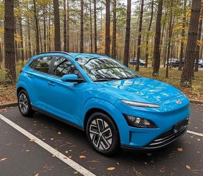 Blau Gebraucht 2021 Hyundai Kona Select SUV | 15.000 € (Guter Preis) - Bild 1/4