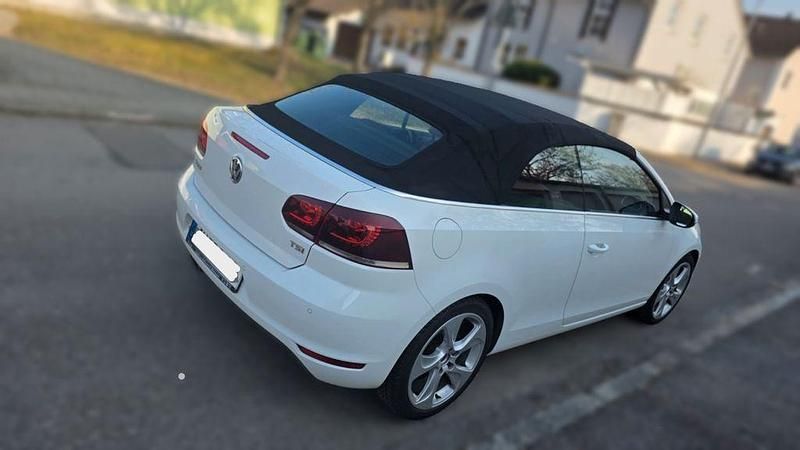 Gebraucht VW Golf Cabriolet Exclusive 160 PS (117 kW) 2012 Weiß Cabrio