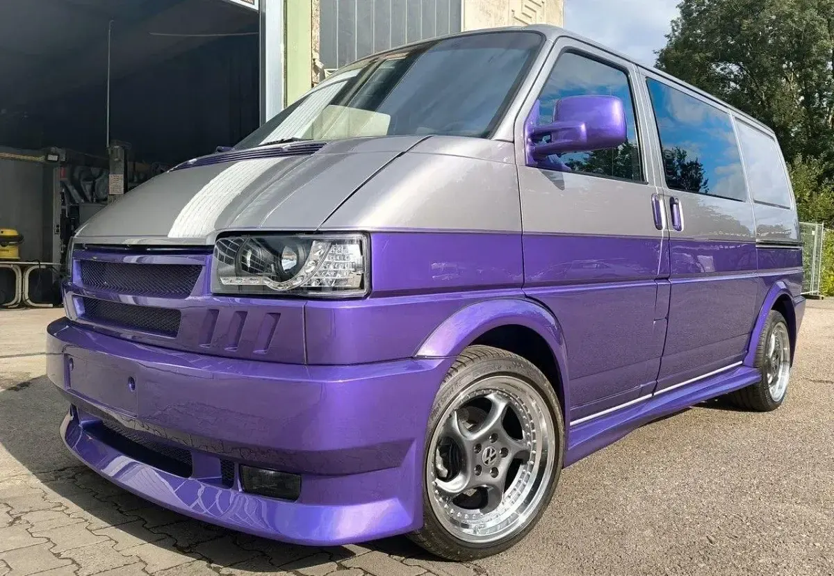 Gebraucht VW Multivan 68 PS (50 kW) 1990 Violet Van / Kleinbus